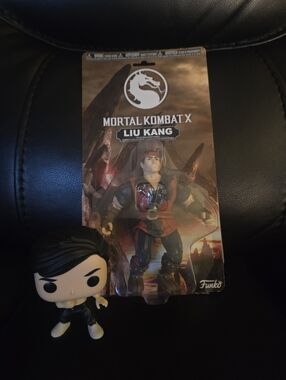 Funko Mortal Kombat X Liu Kang Figure & Pop Vinyl Figure